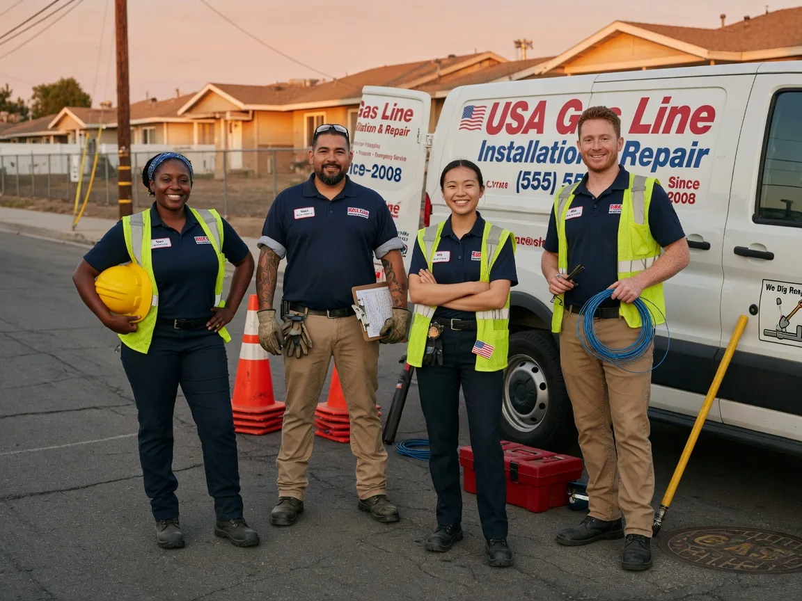 Gas Line Installation company in Blakesburg, IA